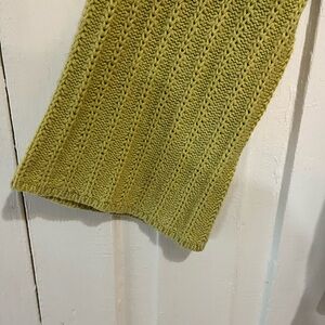 American Eagle Outfitters Yellow Knit Sweater